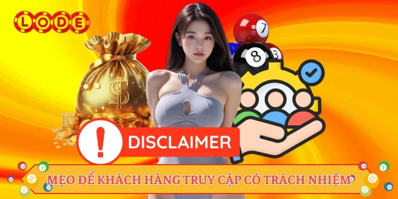 Mẹo để khách hàng truy cập có trách nhiệm Mẹo để khách hàng truy cập có trách nhiệm